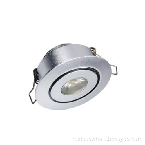 Energy Saving 3300k 1w Led Cabinet Light, Rex-d010 90lm Cabinet Lighting Fixtures For Indoor